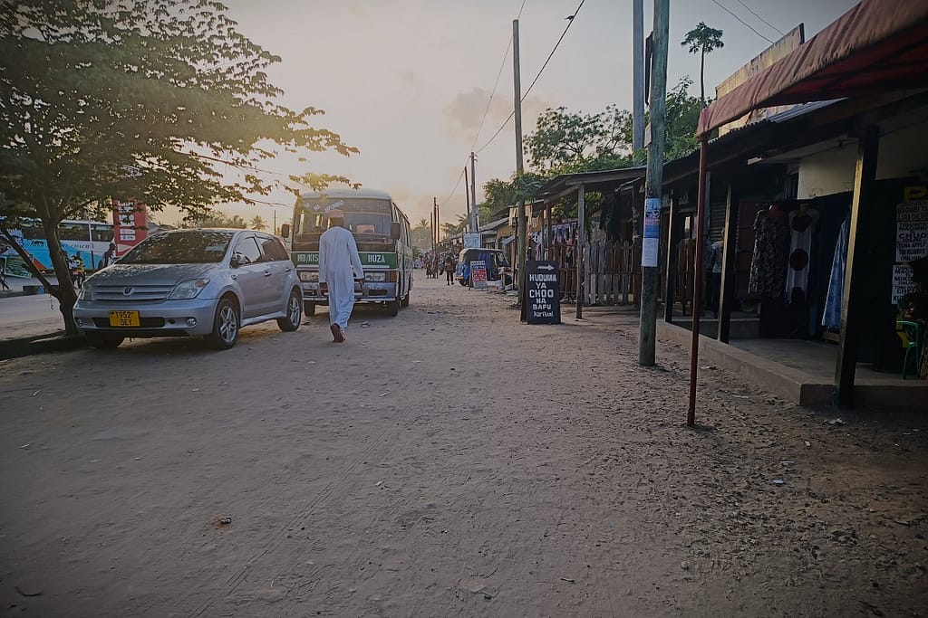 Public Toilet Sign in Tanzania